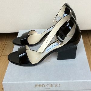 Jimmy Choo Edina Patent Black